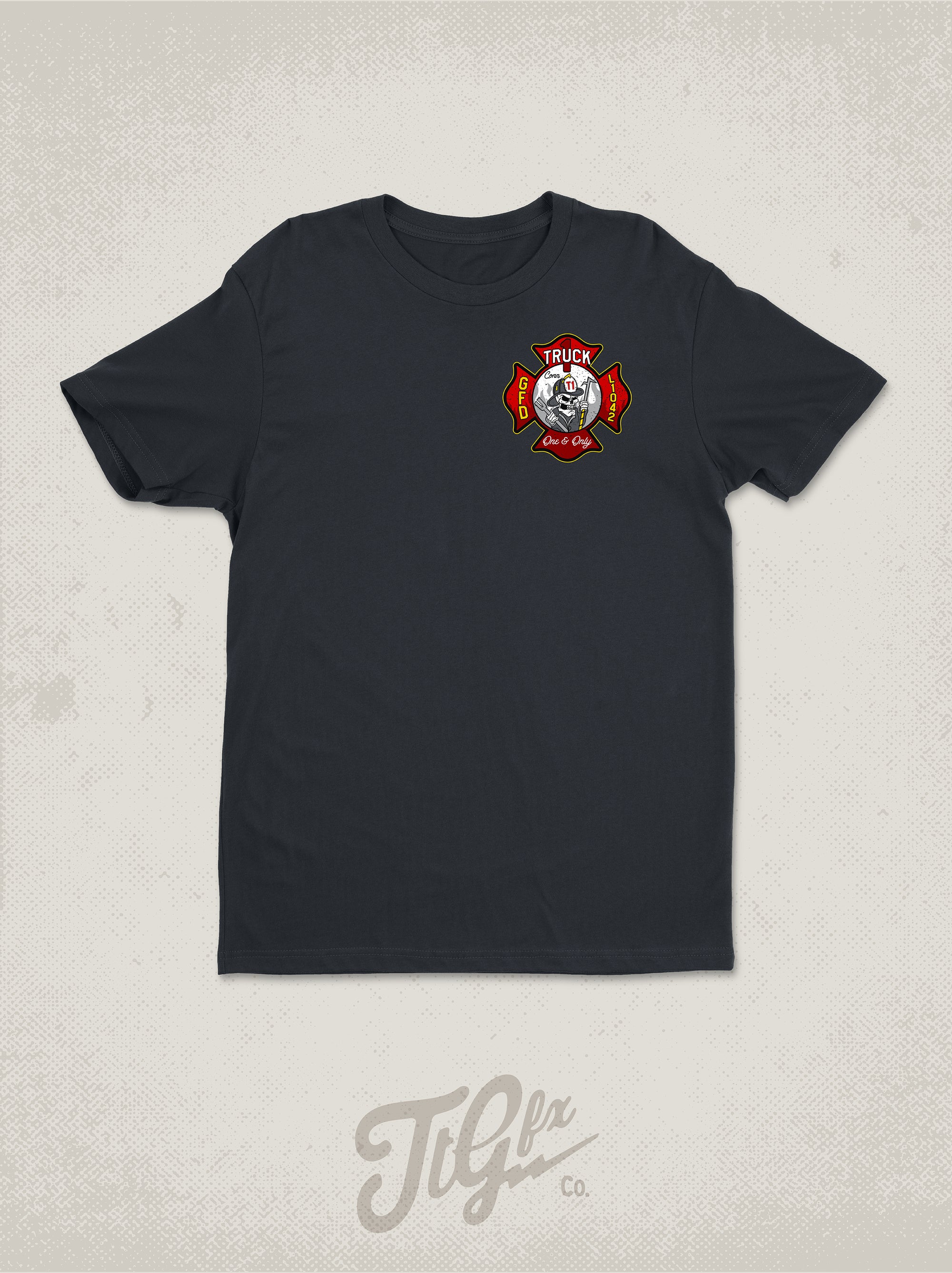 Greenwich Fire Truck 1 Club Tee
