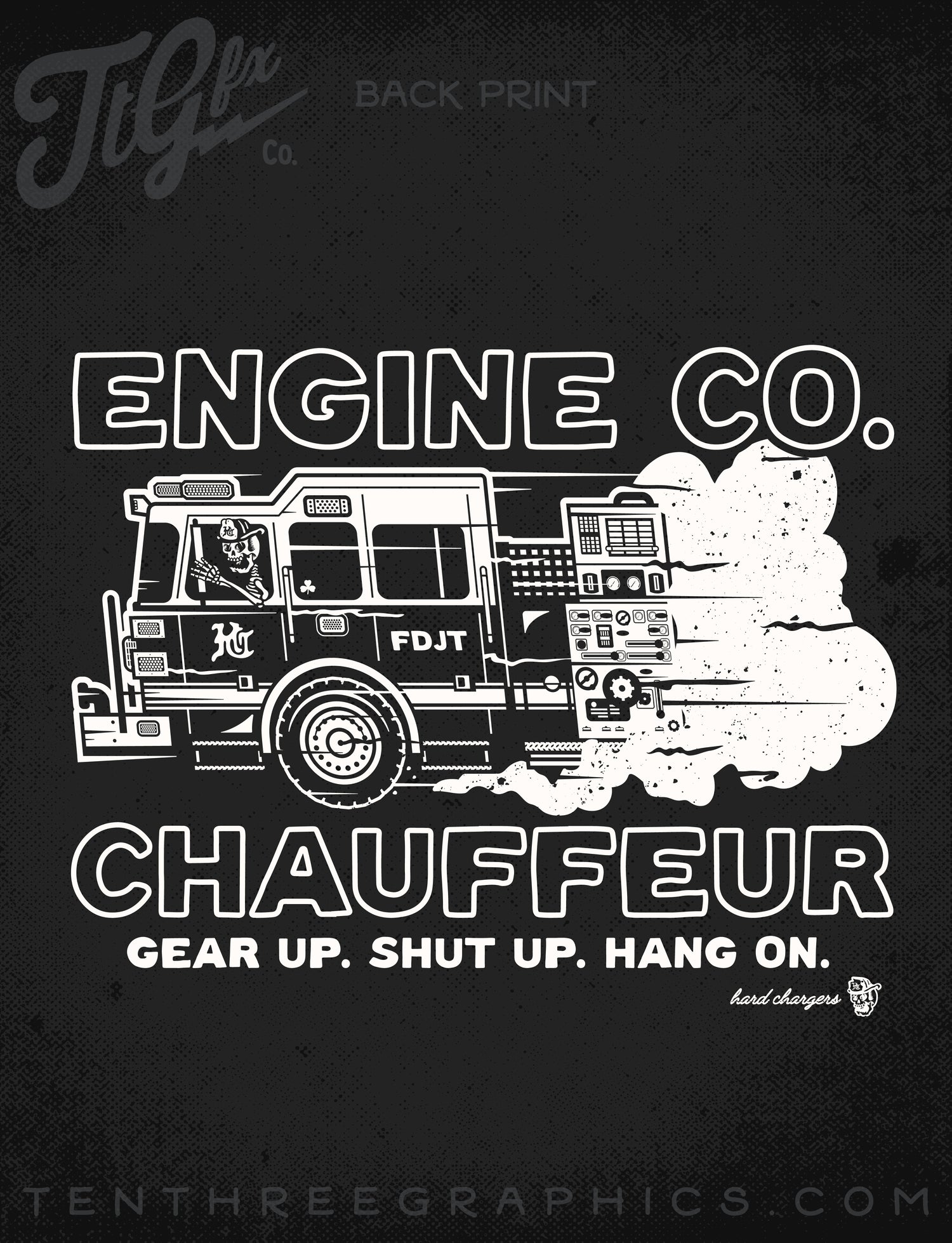 Engine Chauffeur Tee
