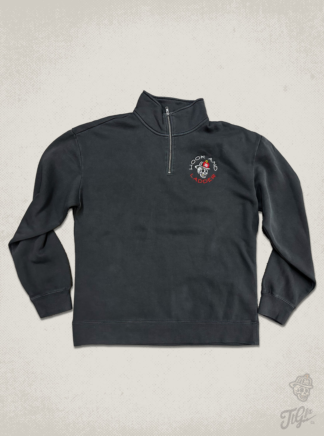 Hook &amp; Ladder Medallion Quarter Zip