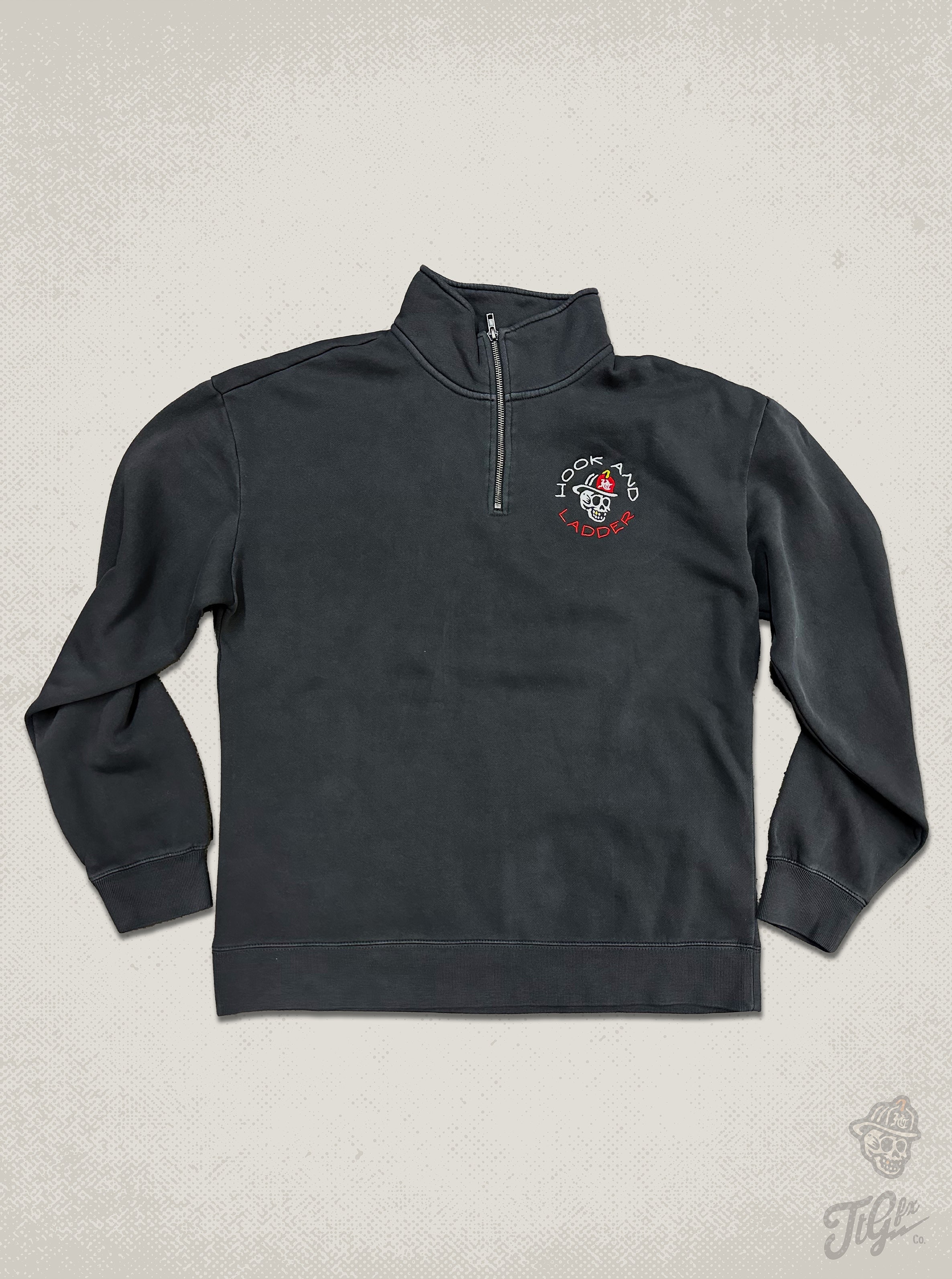 Hook & Ladder Medallion Quarter Zip