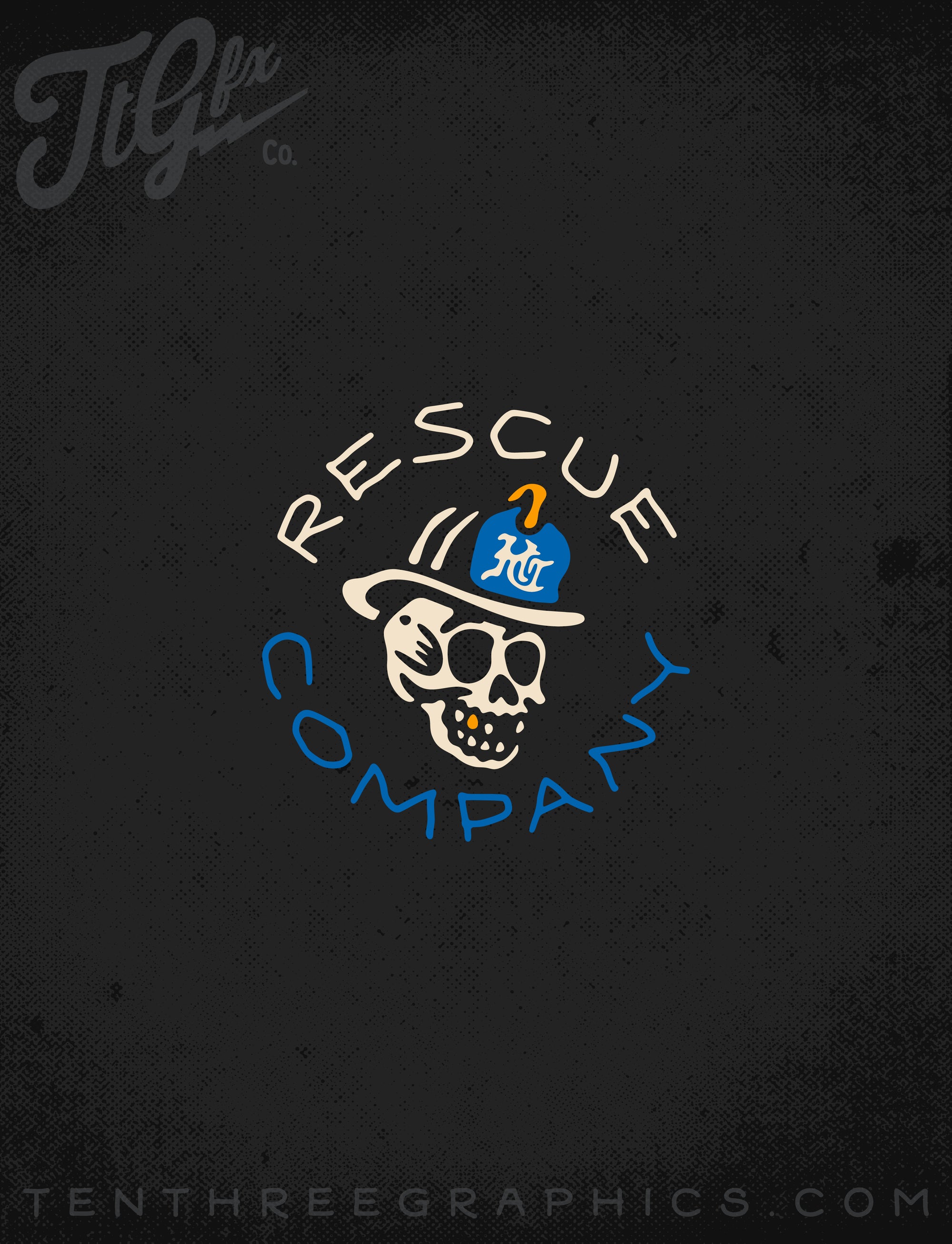 Rescue Co. Medallion Quarter Zip