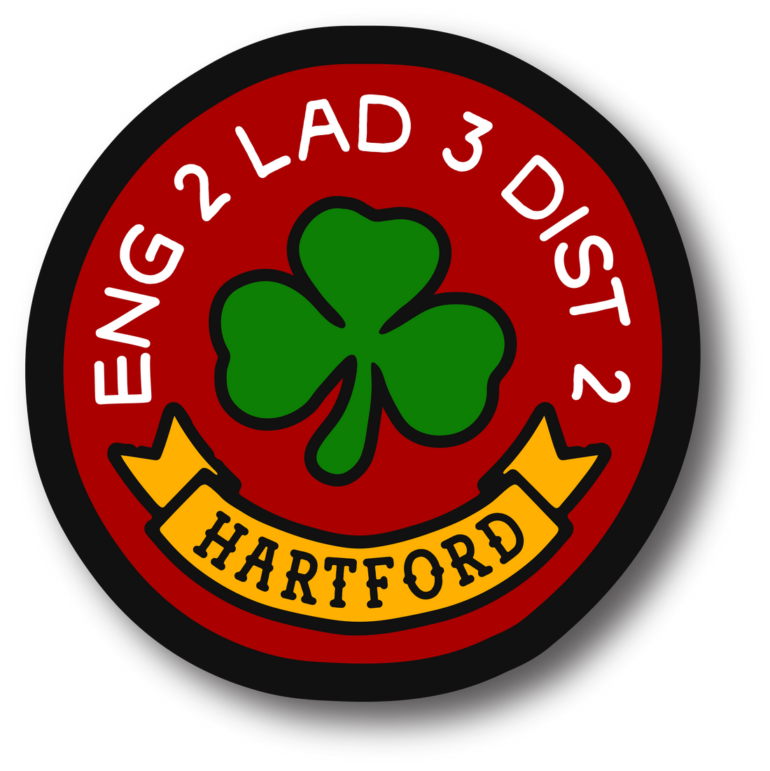 Hartford Fire Clay Hill SPD Decal