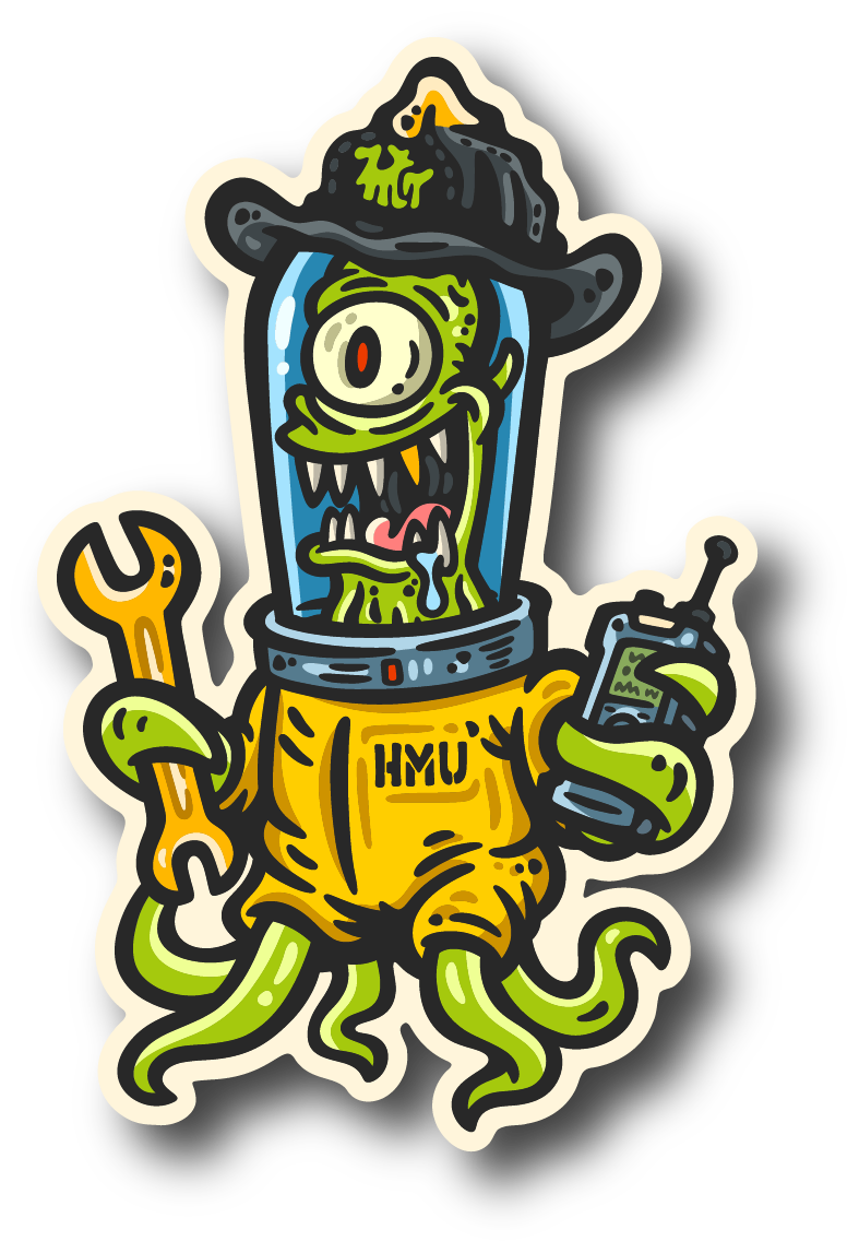 HMU Decal (August &