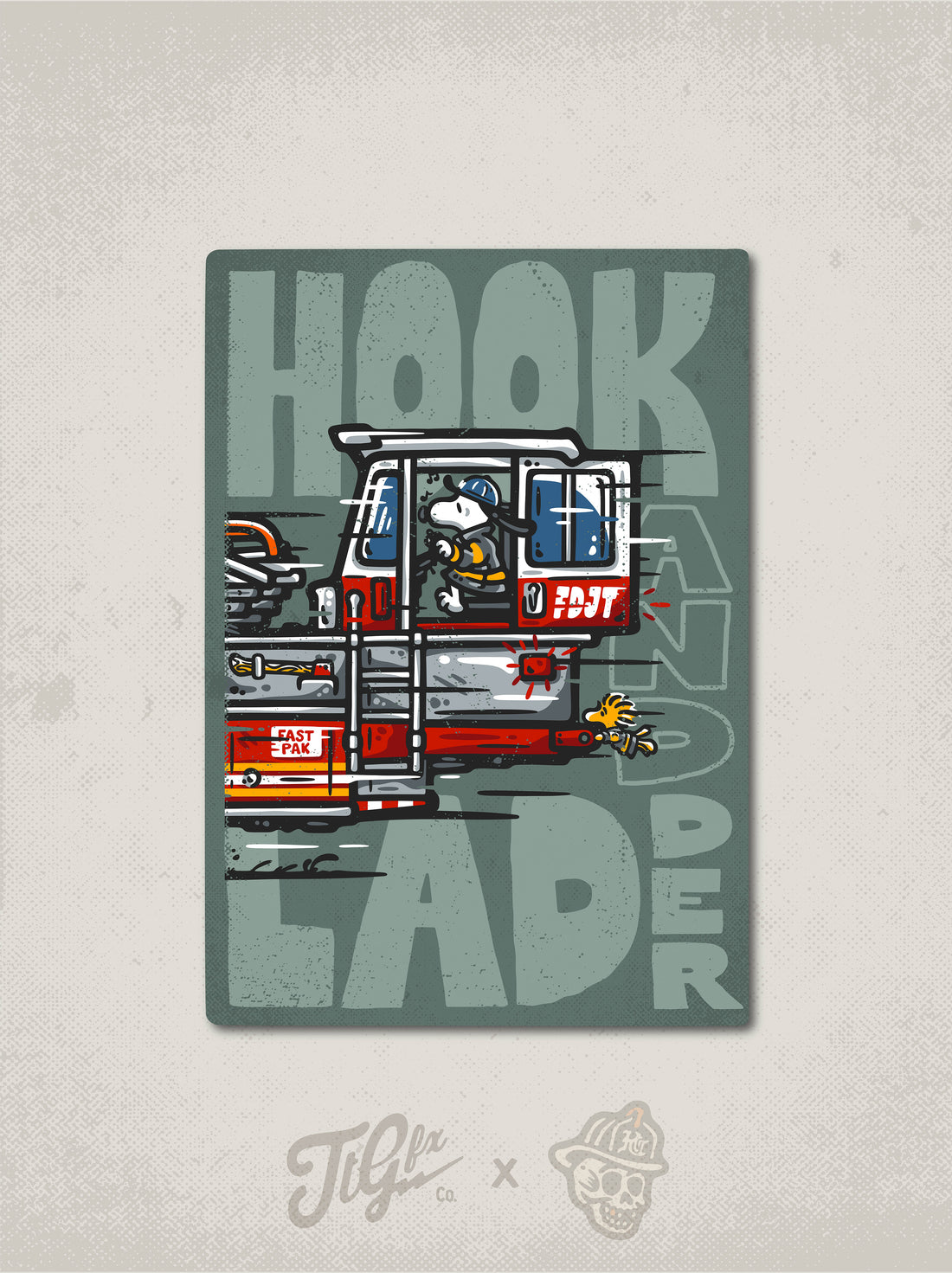 Hook &amp; Ladder Decal 1