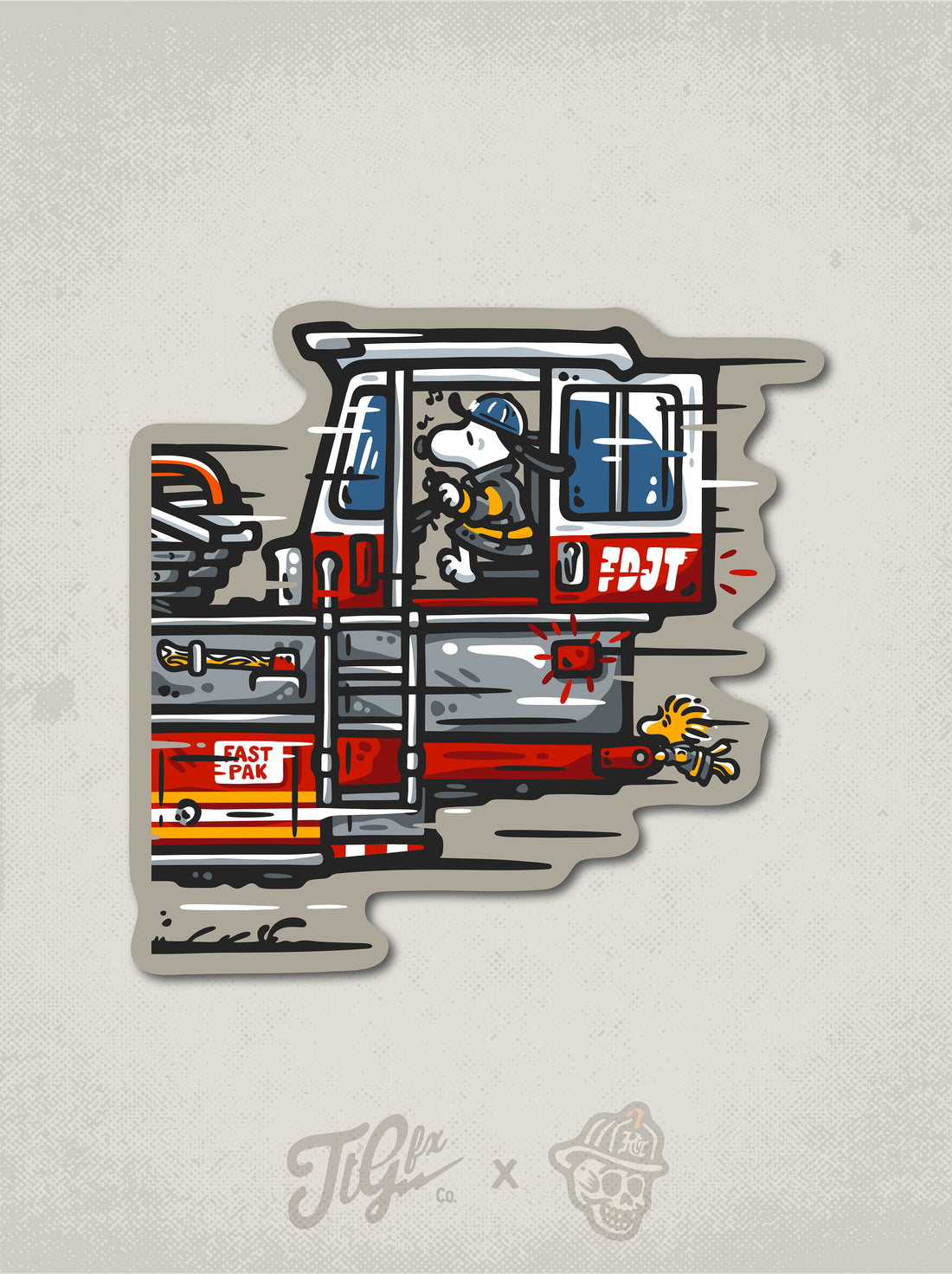 Hook &amp; Ladder Decal 2