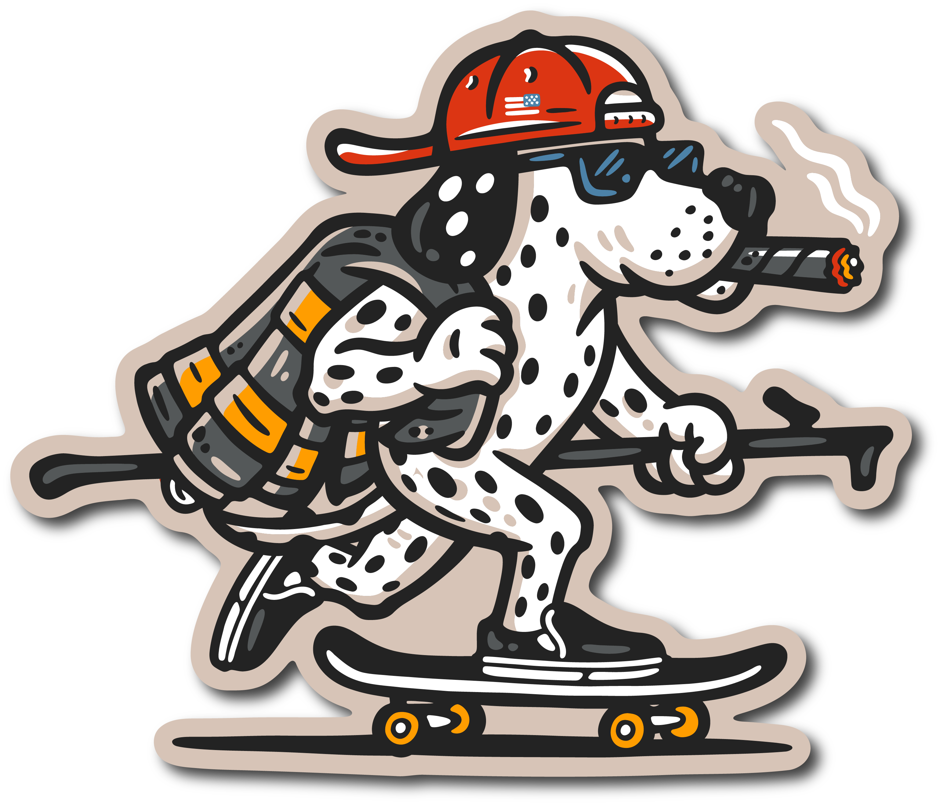 Happy Hooker Decal