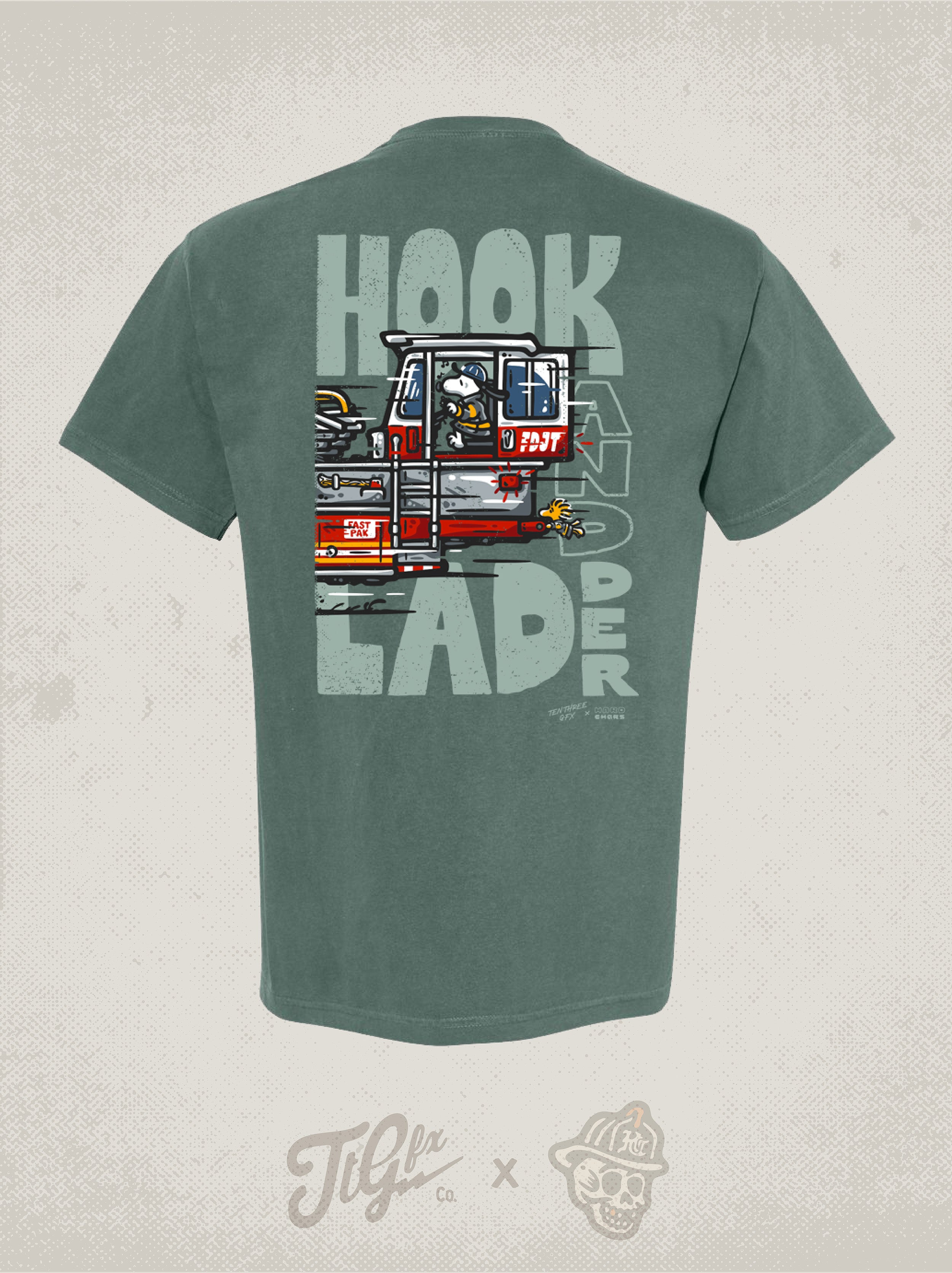 Hook & Ladder Tee