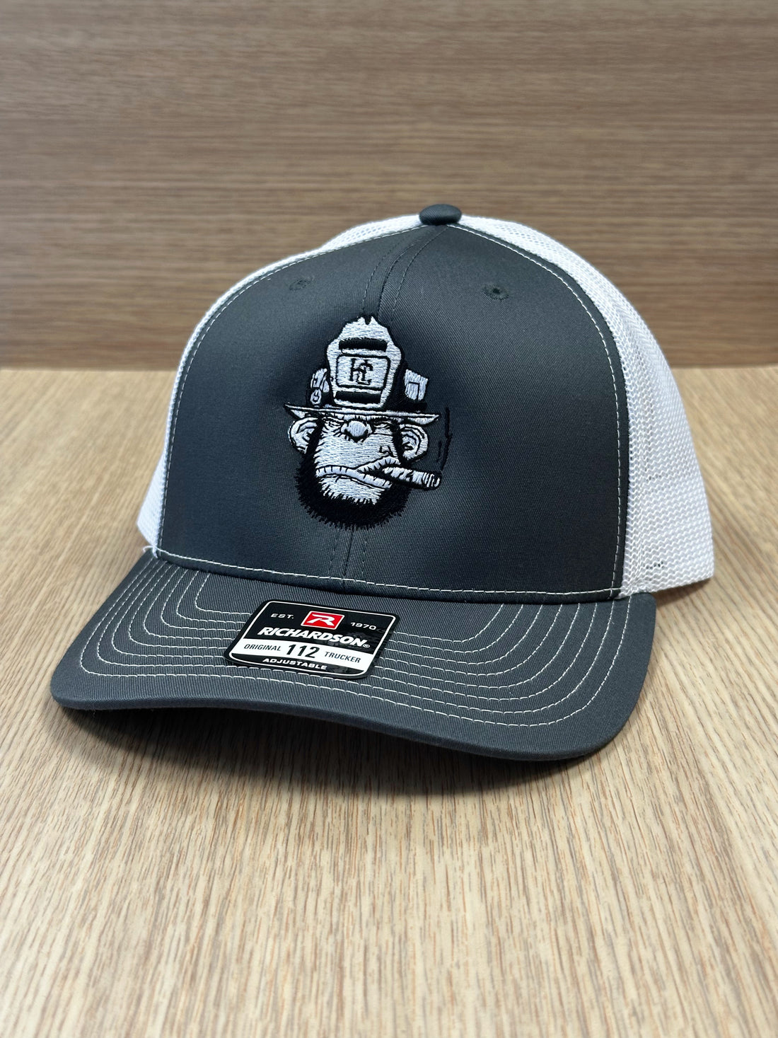 Stretch In Grey/White Snapback