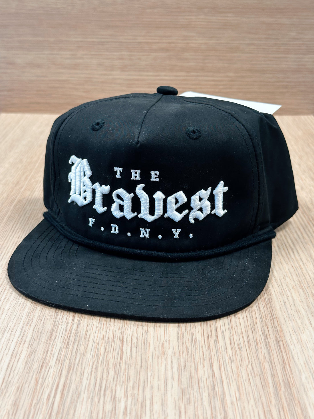 FDNY® "Old English Bravest" Outdoor Rope Cap