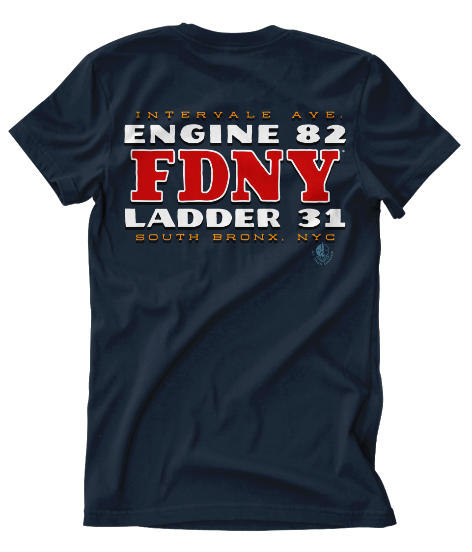 FDNY® E82 L31 Intervale Ave House Tee