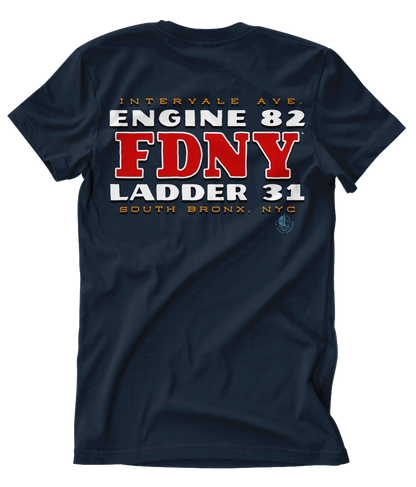 FDNY® E82 L31 Intervale Ave House Tee