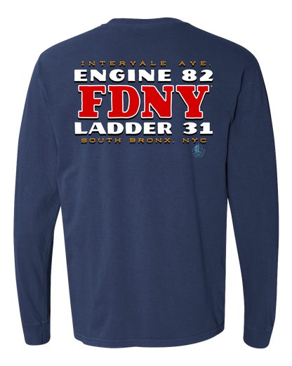 FDNY® E82 L31 Intervale Ave House Long Sleeve