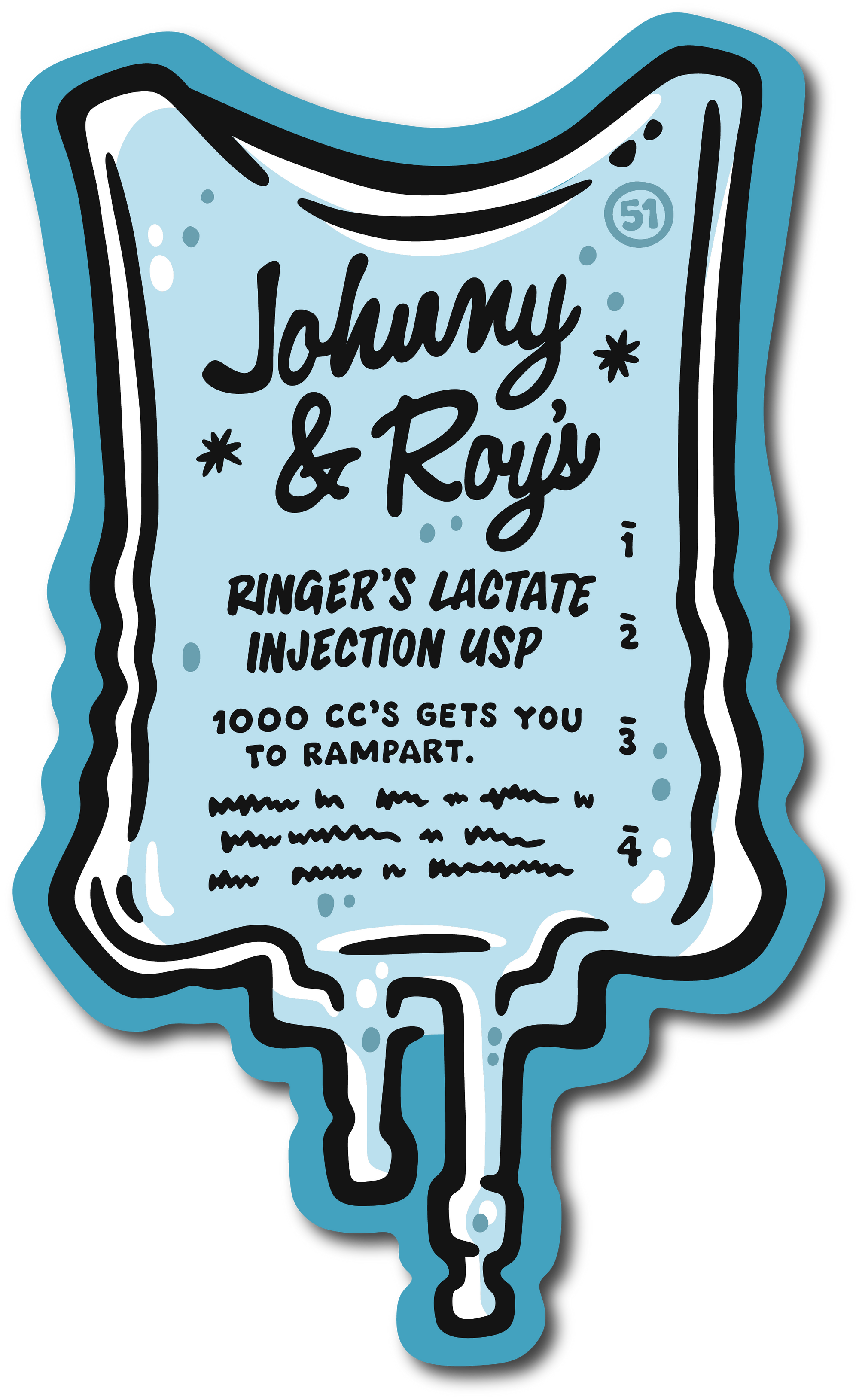Johnny & Roy's Ringers Decal (Jan. '25)