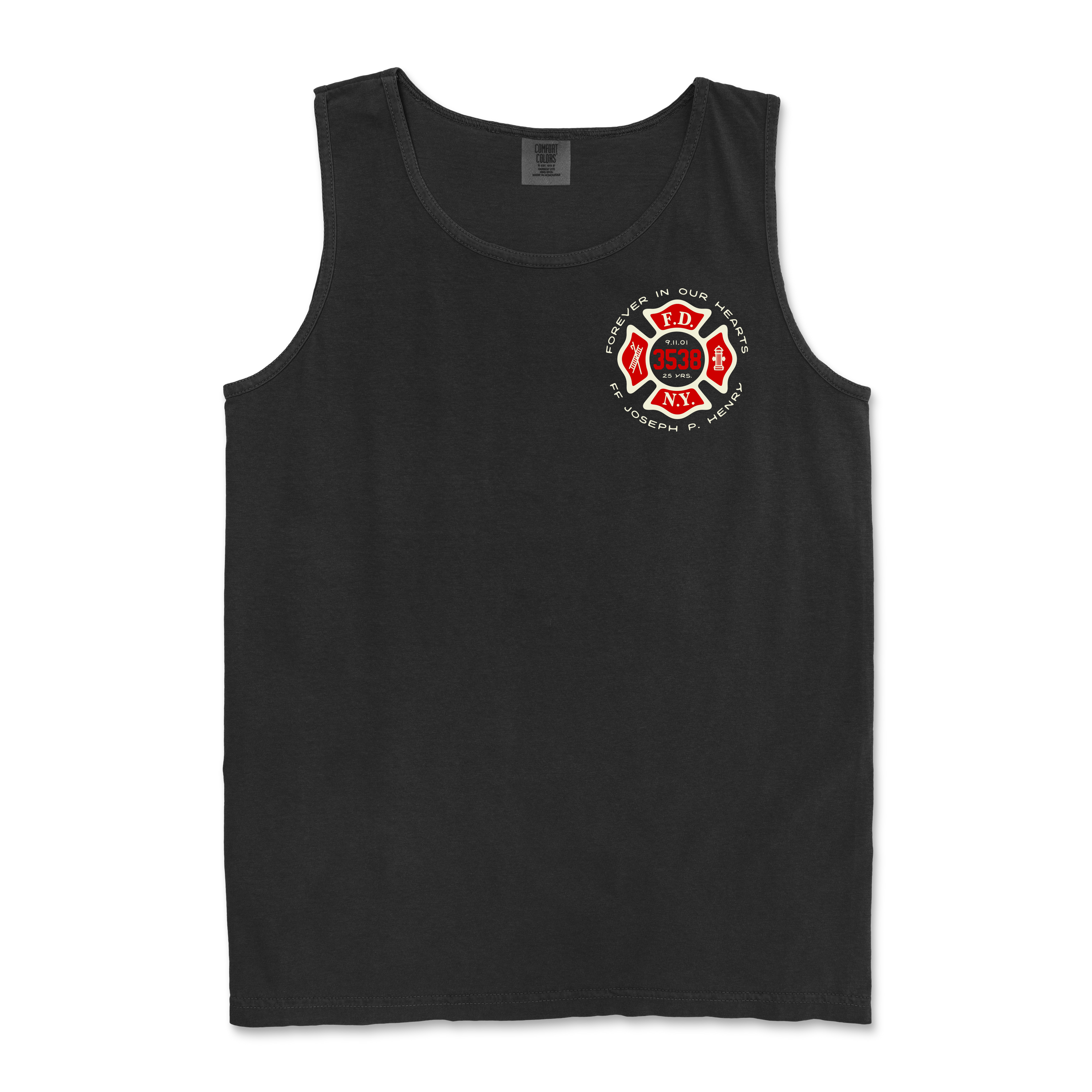 FDNY FF Joseph P. Henry 25th Anniv. 9/11 Tank Top