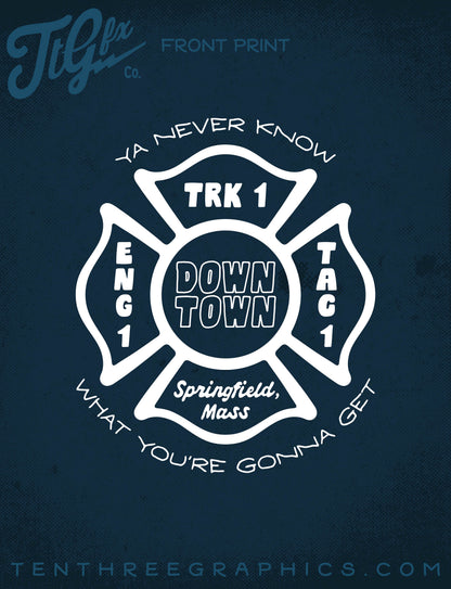 Springfield Fire Truck 1 Hoodie