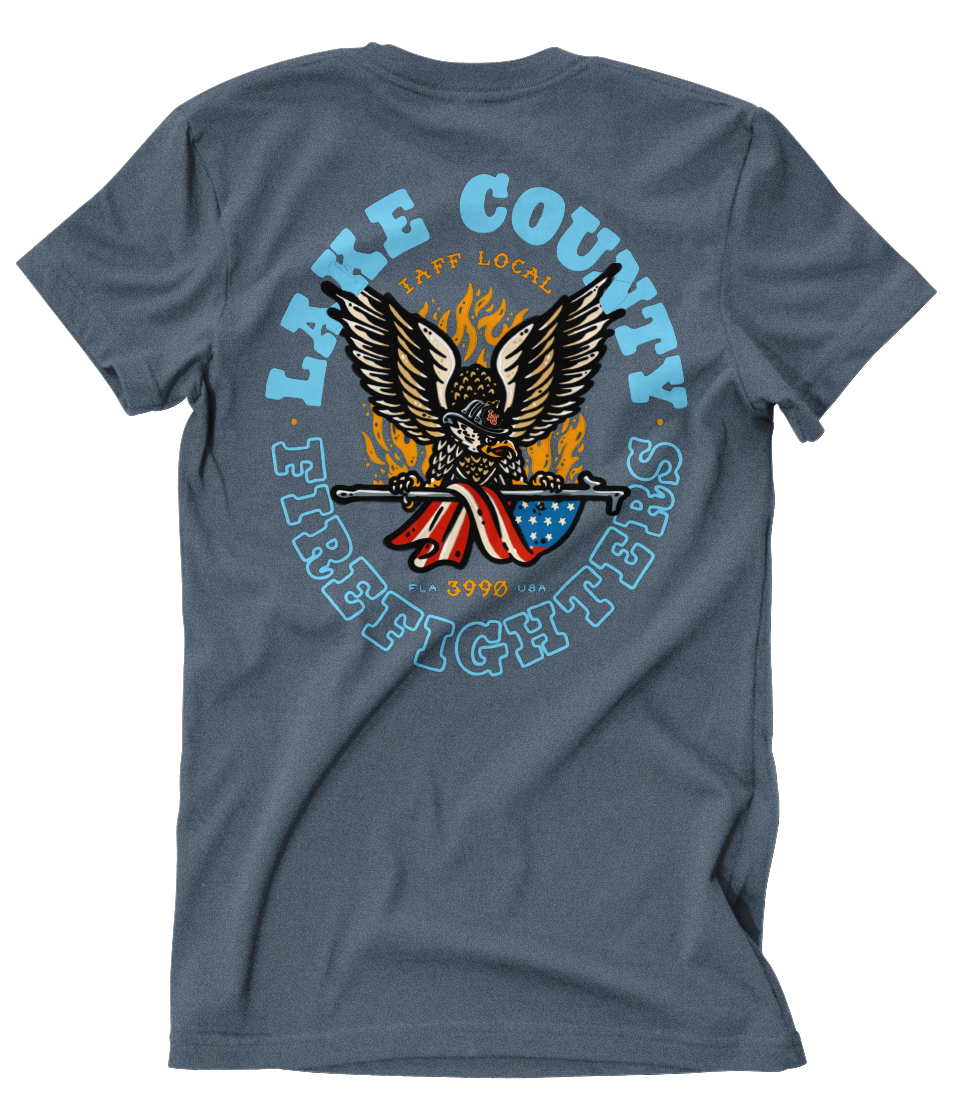 Lake County Firefighters &quot;Americana Tee&quot;