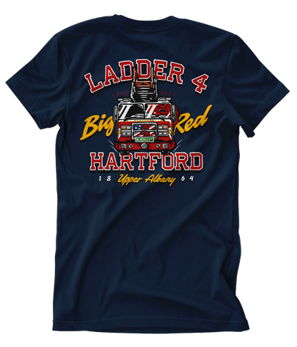 Hartford Fire Ladder 4 Club Tee