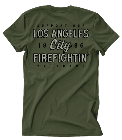 LA City Fire Support Our Vets Tee