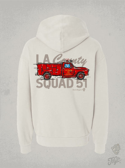 LA Co. Squad Goes KMG365 Ivory Hoodie