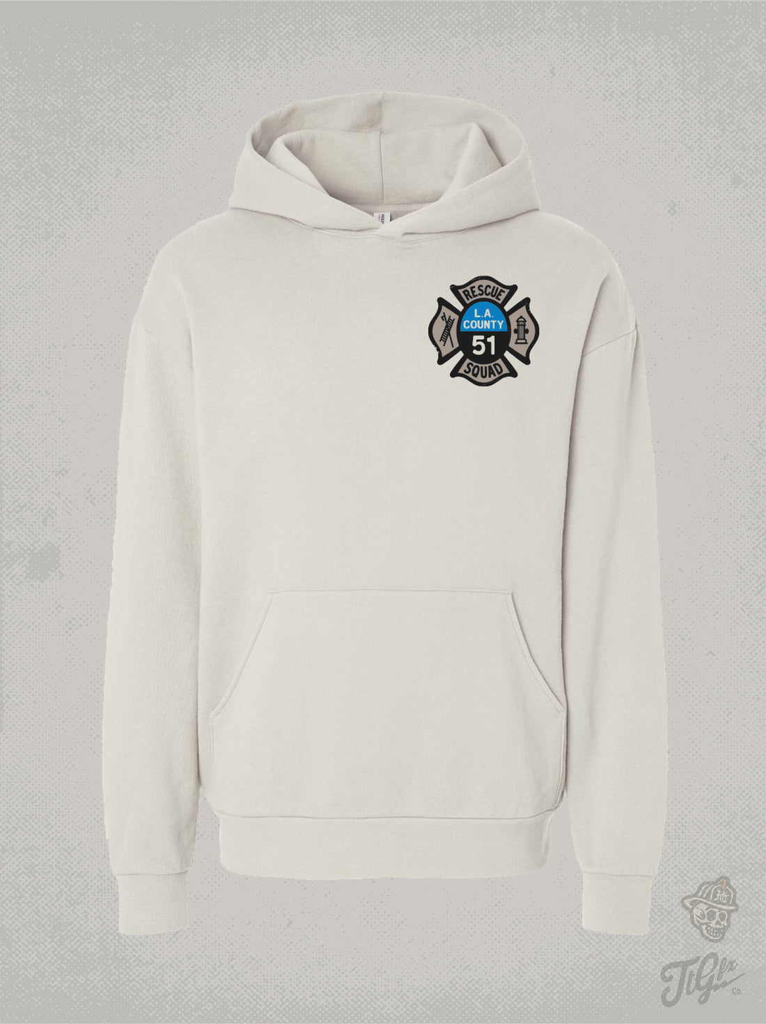 LA Co. Squad Goes KMG365 Ivory Hoodie