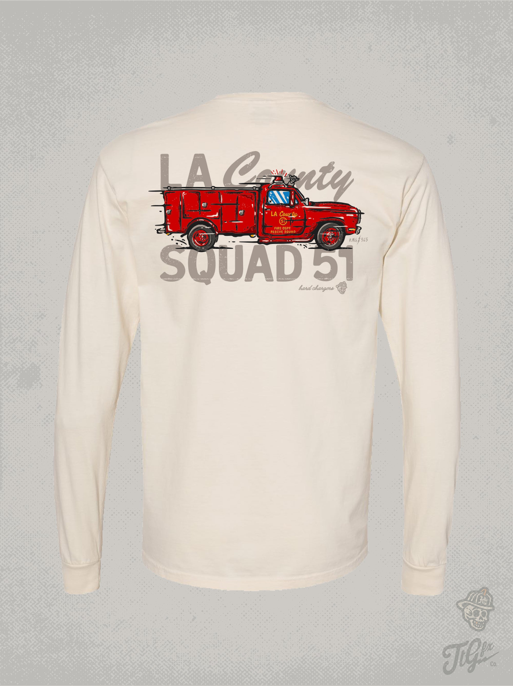 LA Co. Squad Goes KMG365 Ivory Long Sleeve