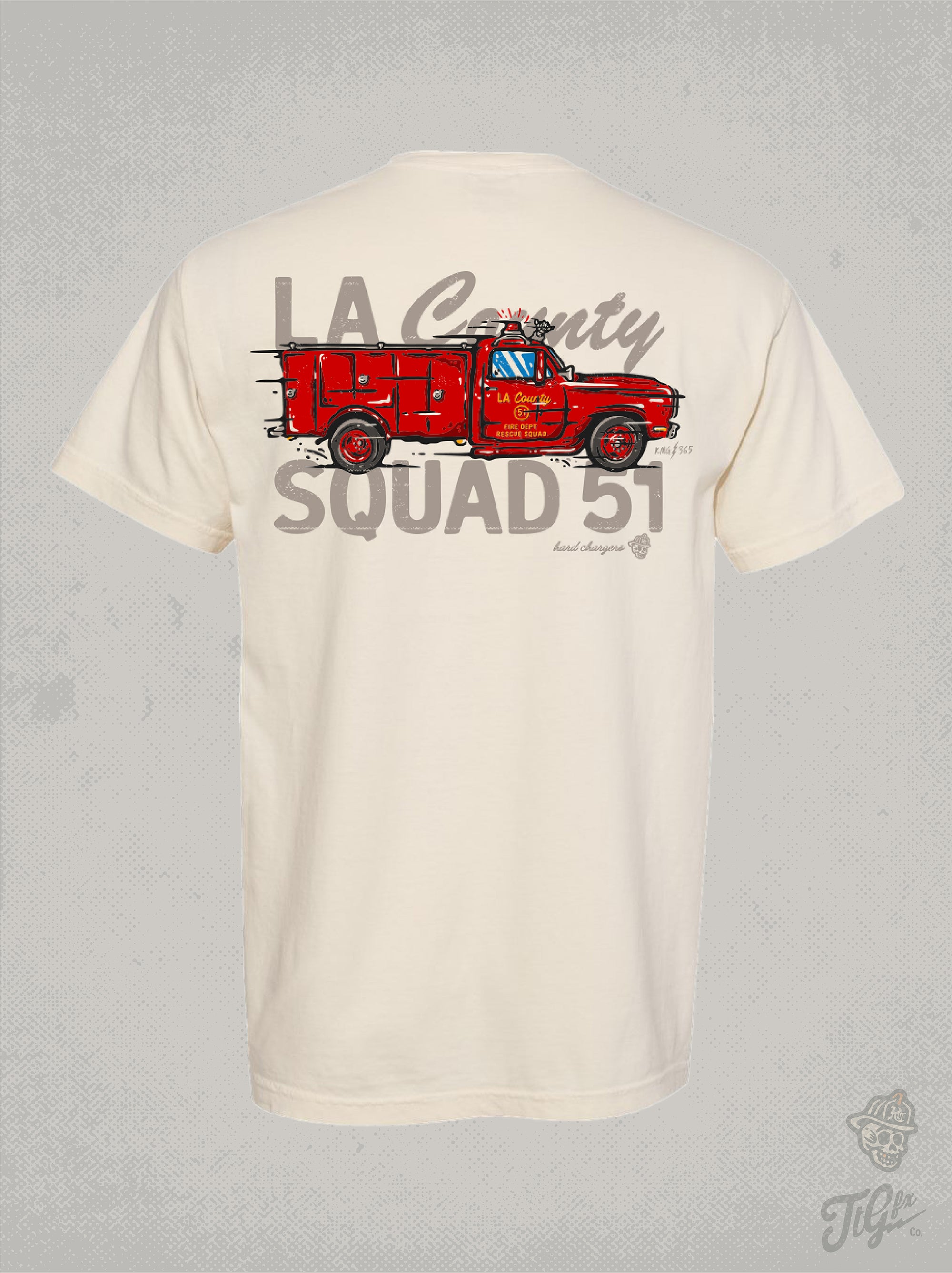 LA Co. Squad Goes KMG365 Ivory Tee