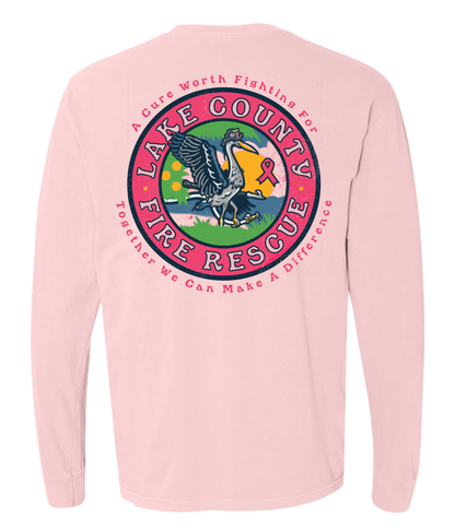 Lake County Firefighters 2023 Pink Long Sleeve