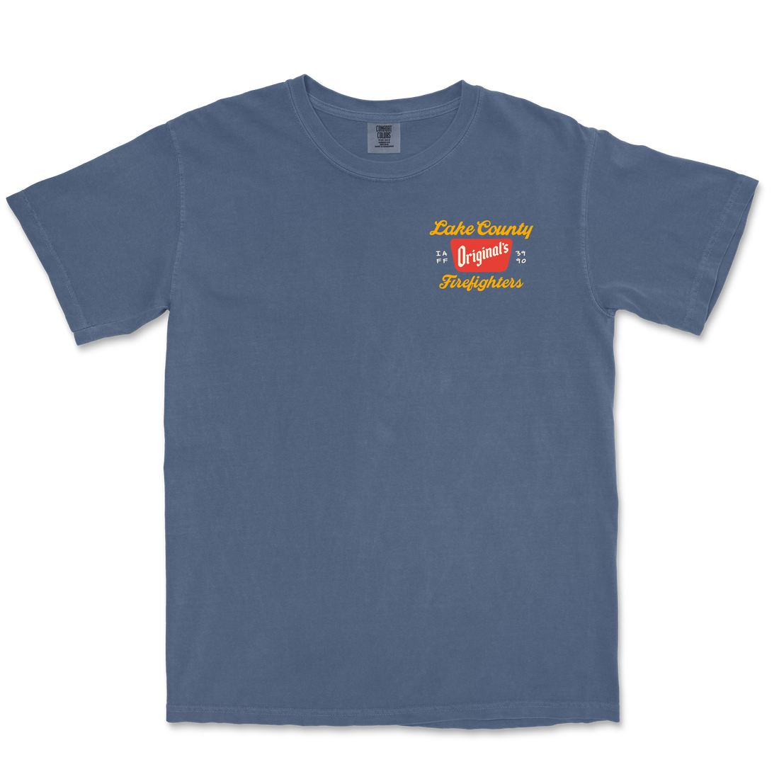 LCFF L3990 County Cowboys Blue Tee