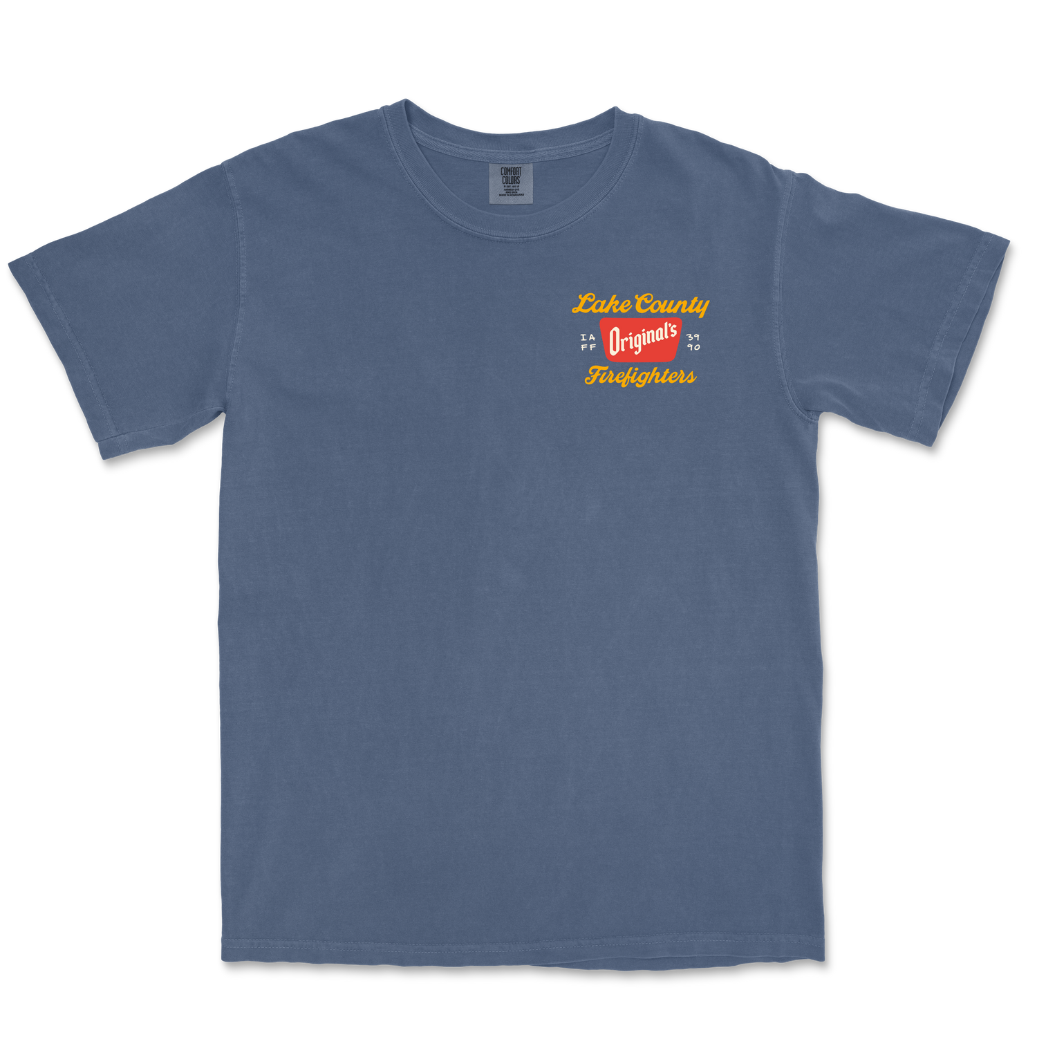 LCFF L3990 County Cowboys Blue Tee
