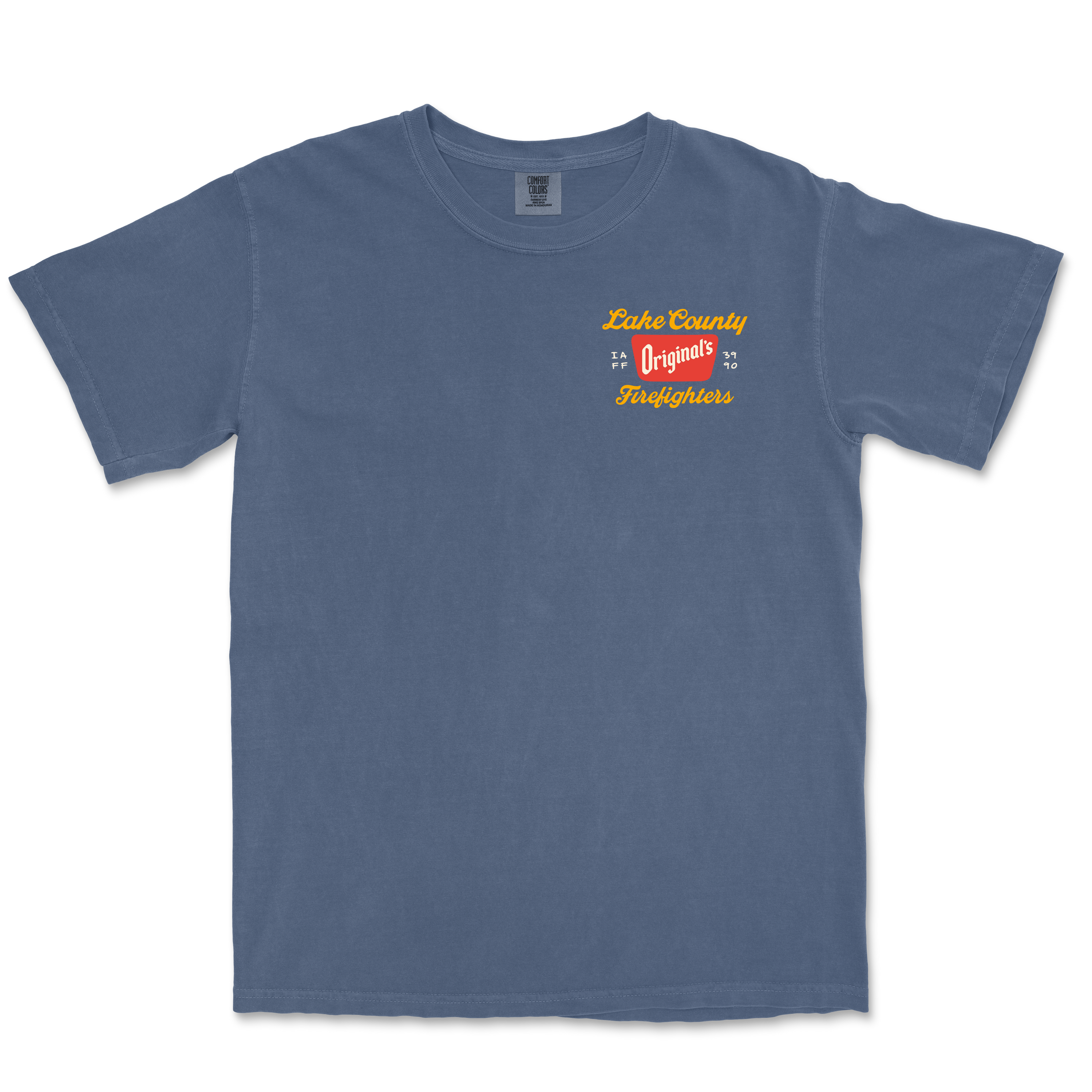 LCFF L3990 County Cowboys Blue Tee