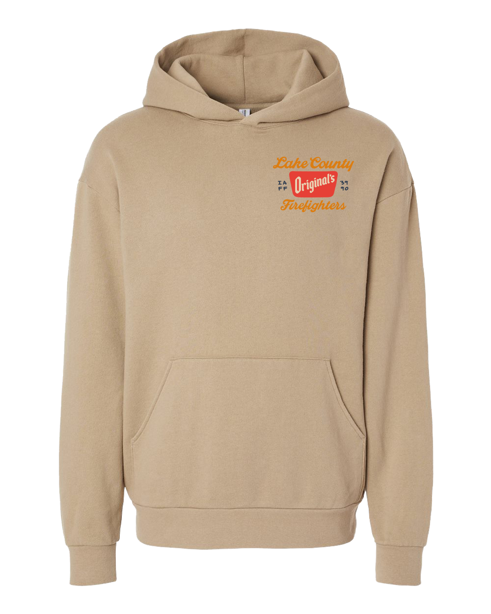 LCFF L3990 County Cowboys Tan Hoodie