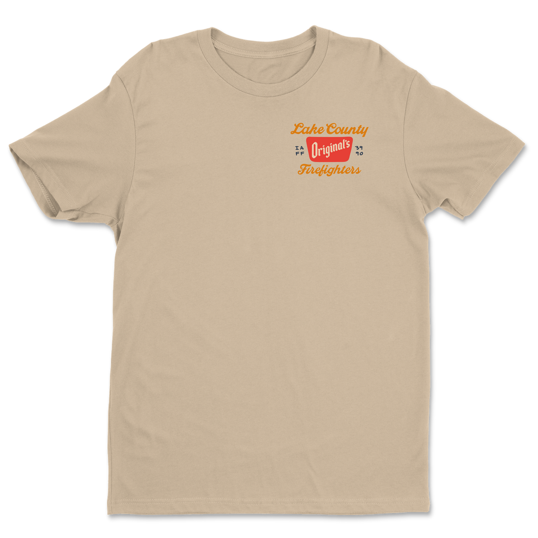 LCFF L3990 County Cowboys Tan Tee