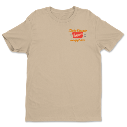 LCFF L3990 County Cowboys Tan Tee