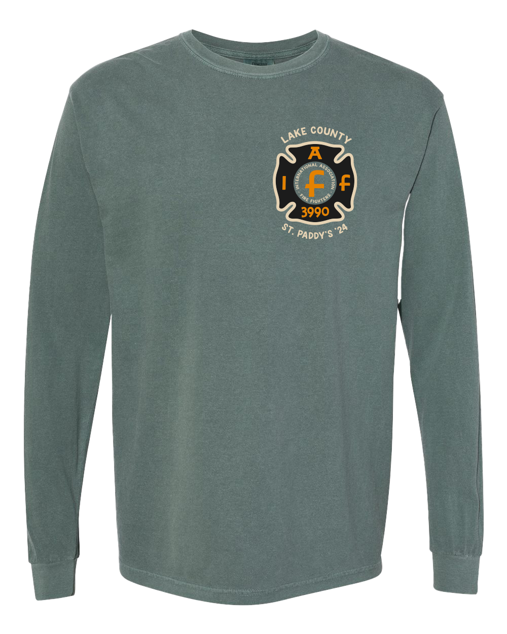 Lake County Firefighters St. Paddy's 2024 Long Sleeve