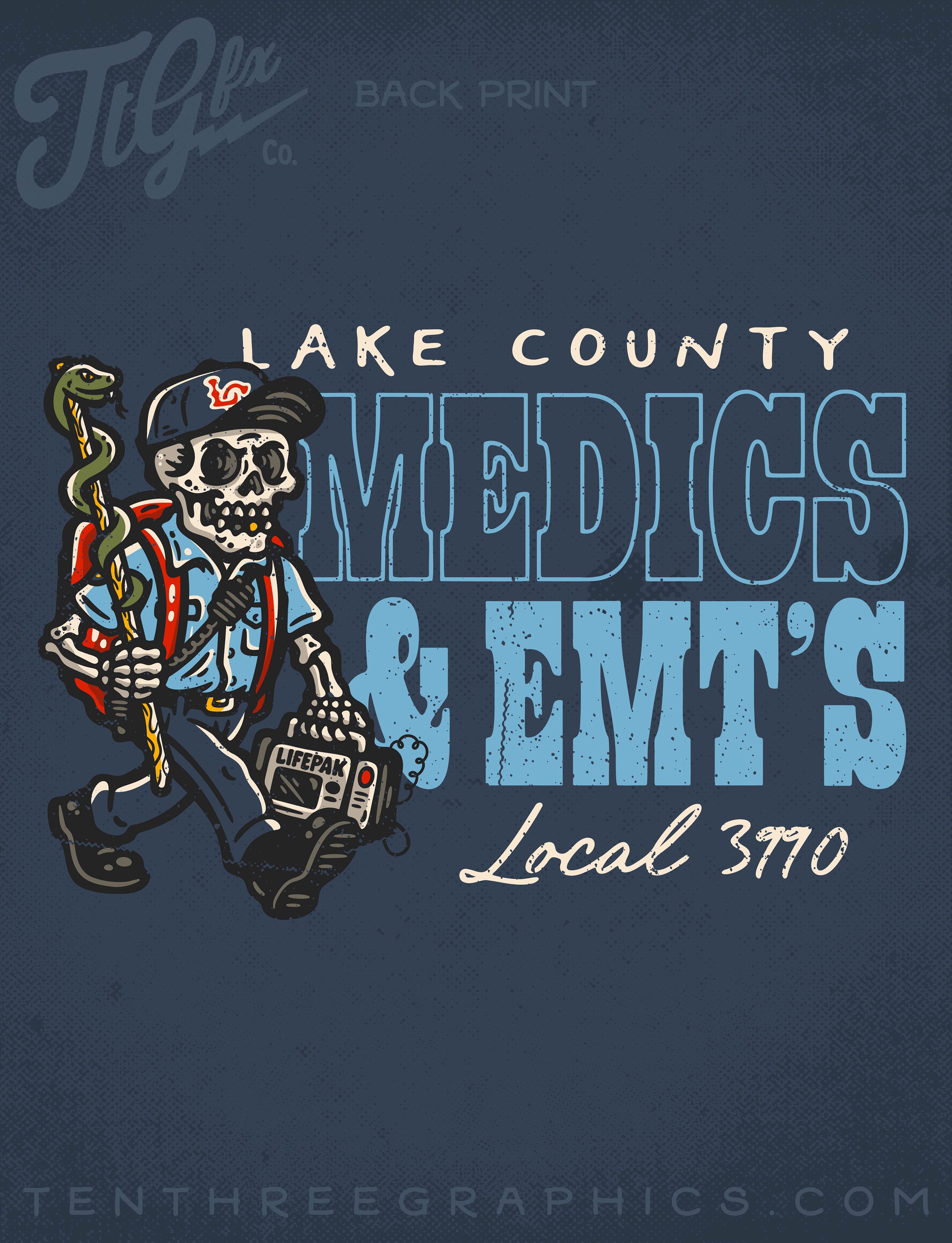 LCFR Local 3990 EMS Long Sleeve