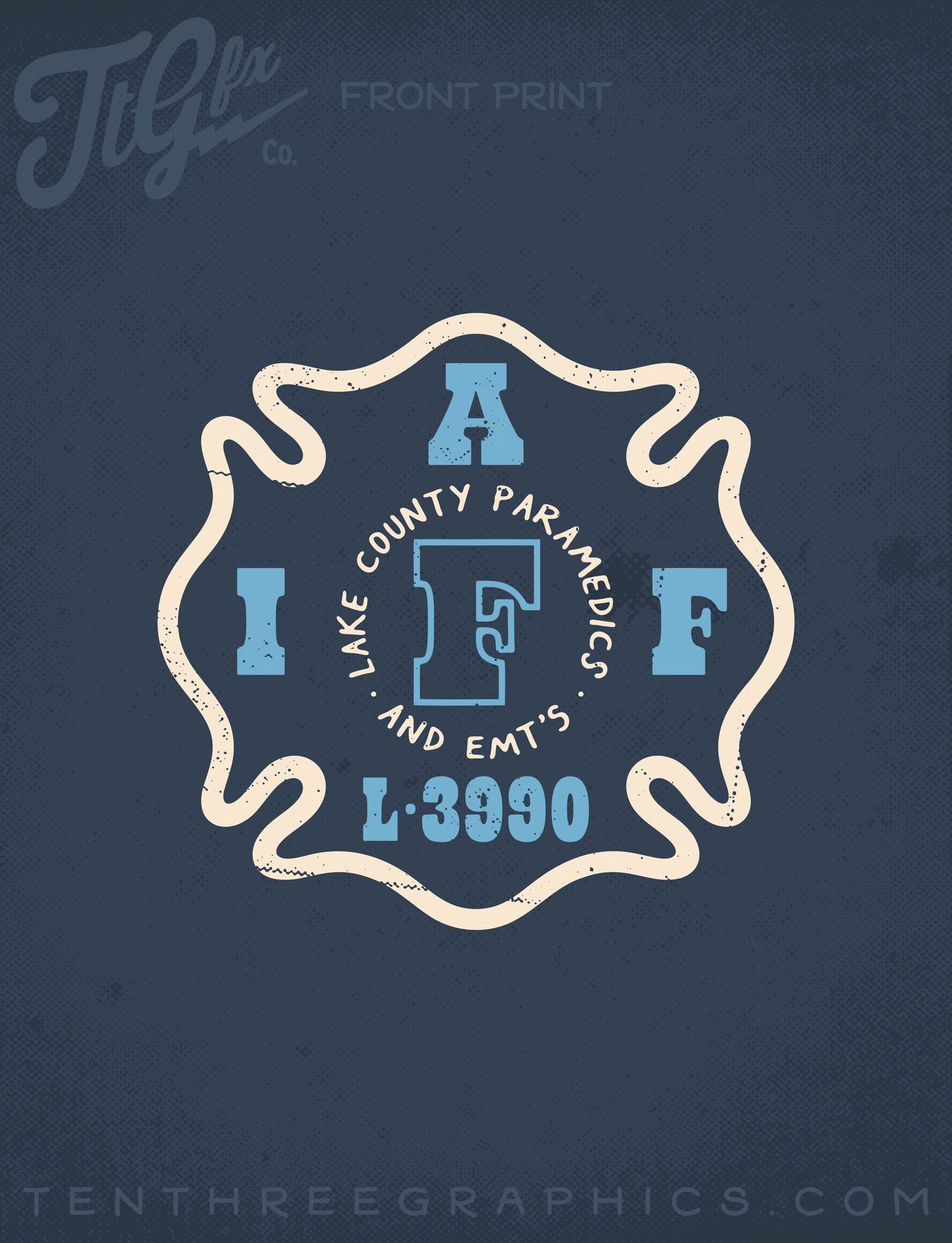 LCFR Local 3990 EMS Long Sleeve