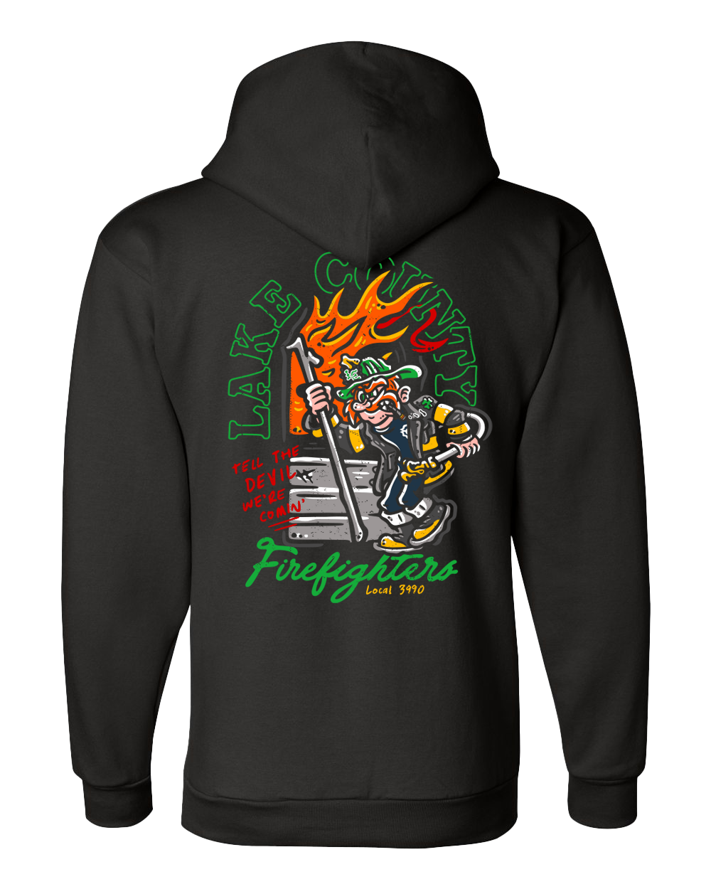 Lake County Firefighters St. Paddy's '25 Hoodie