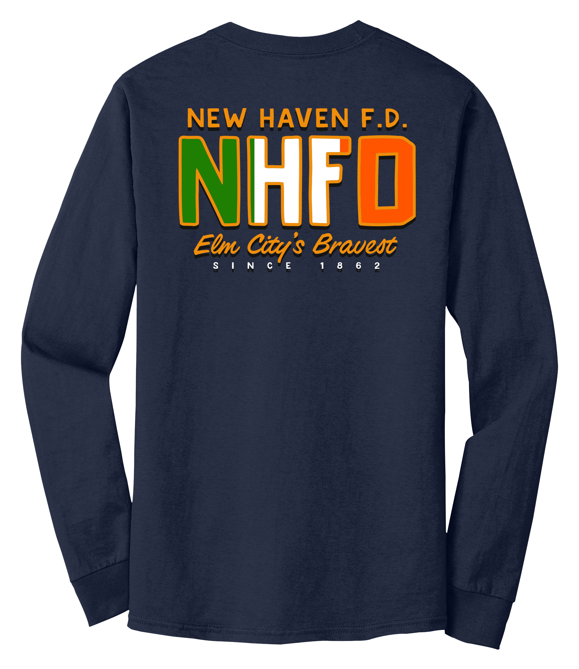 New Haven Fire Emerald Society '24 St Patrick's Day Long Sleeve