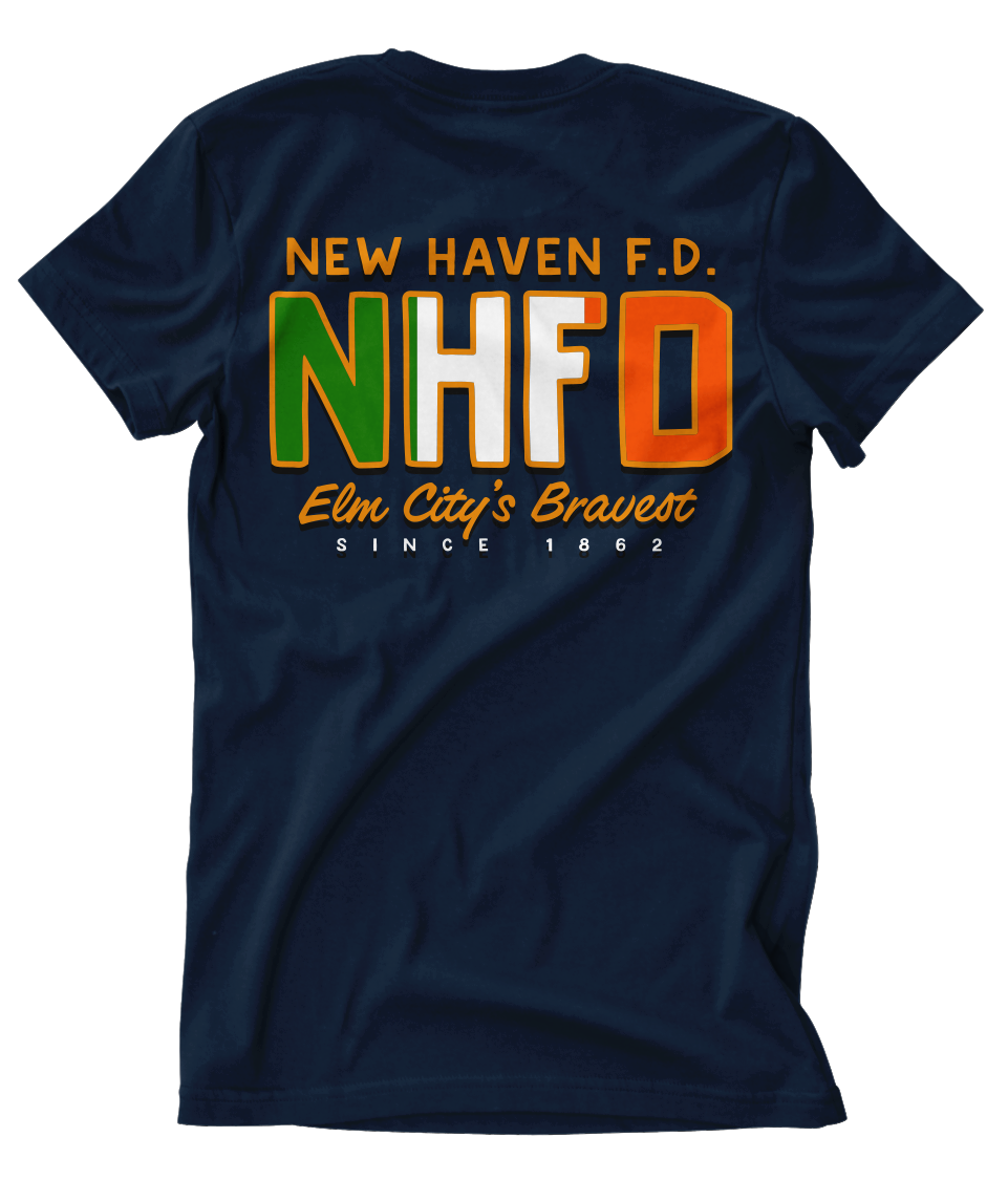 New Haven Fire Emerald Society '24 St Patrick's Day Tee
