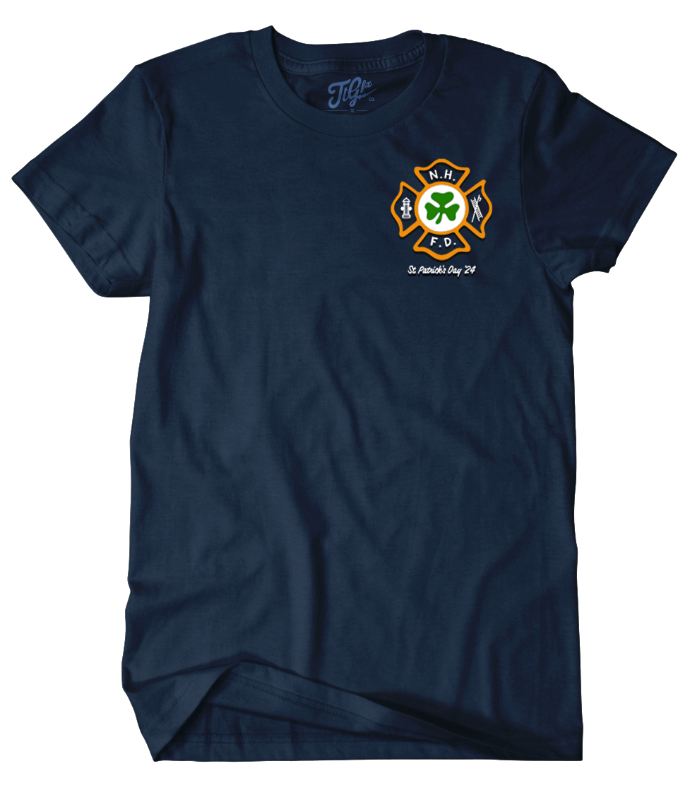 New Haven Fire Emerald Society '24 St Patrick's Day Tee