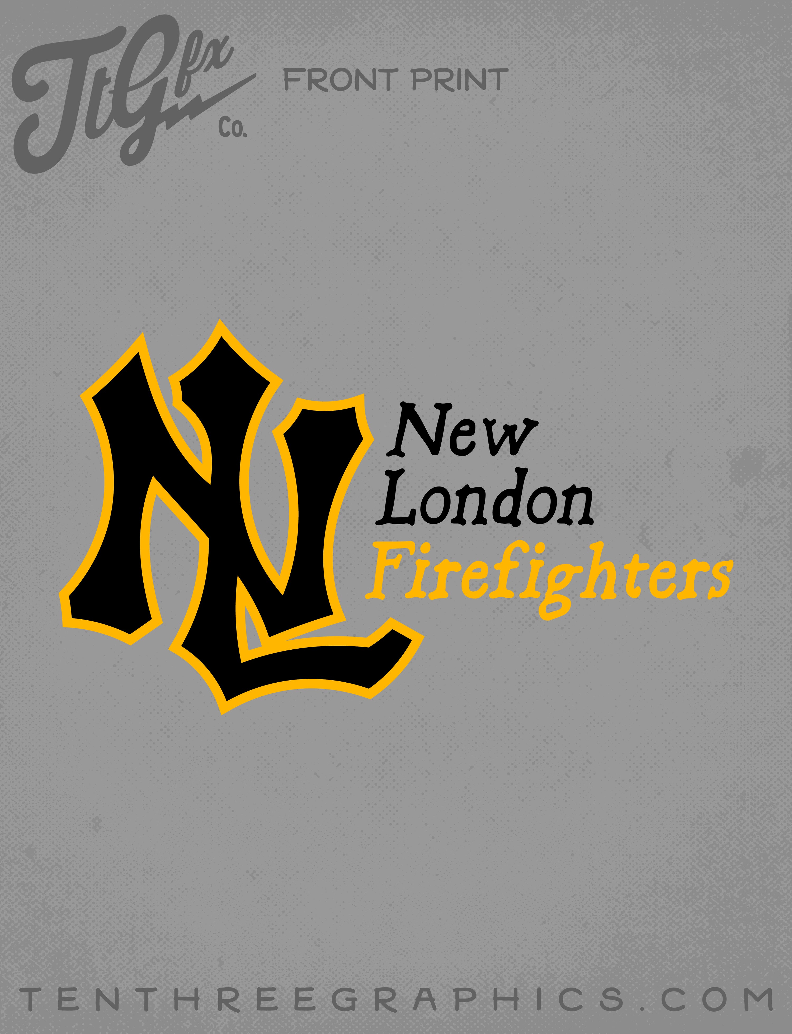 New London Firefighters Pirate Hoodie