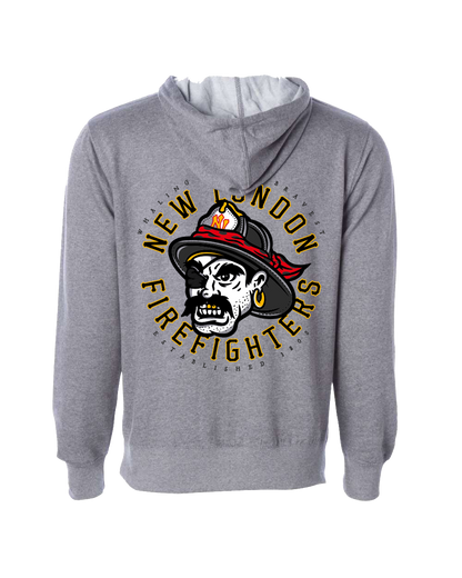 New London Firefighters Pirate Hoodie