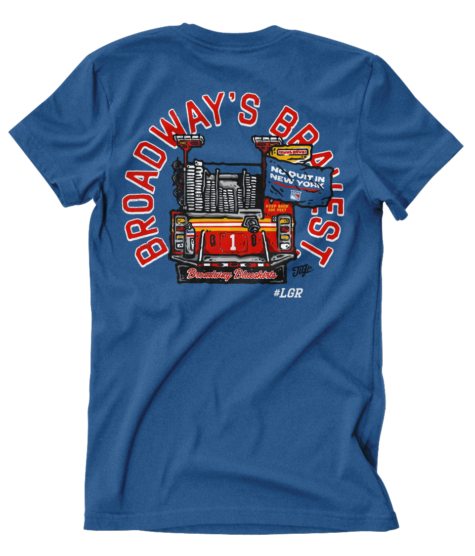 "No Quit" Broadway's Bravest '23 Tee