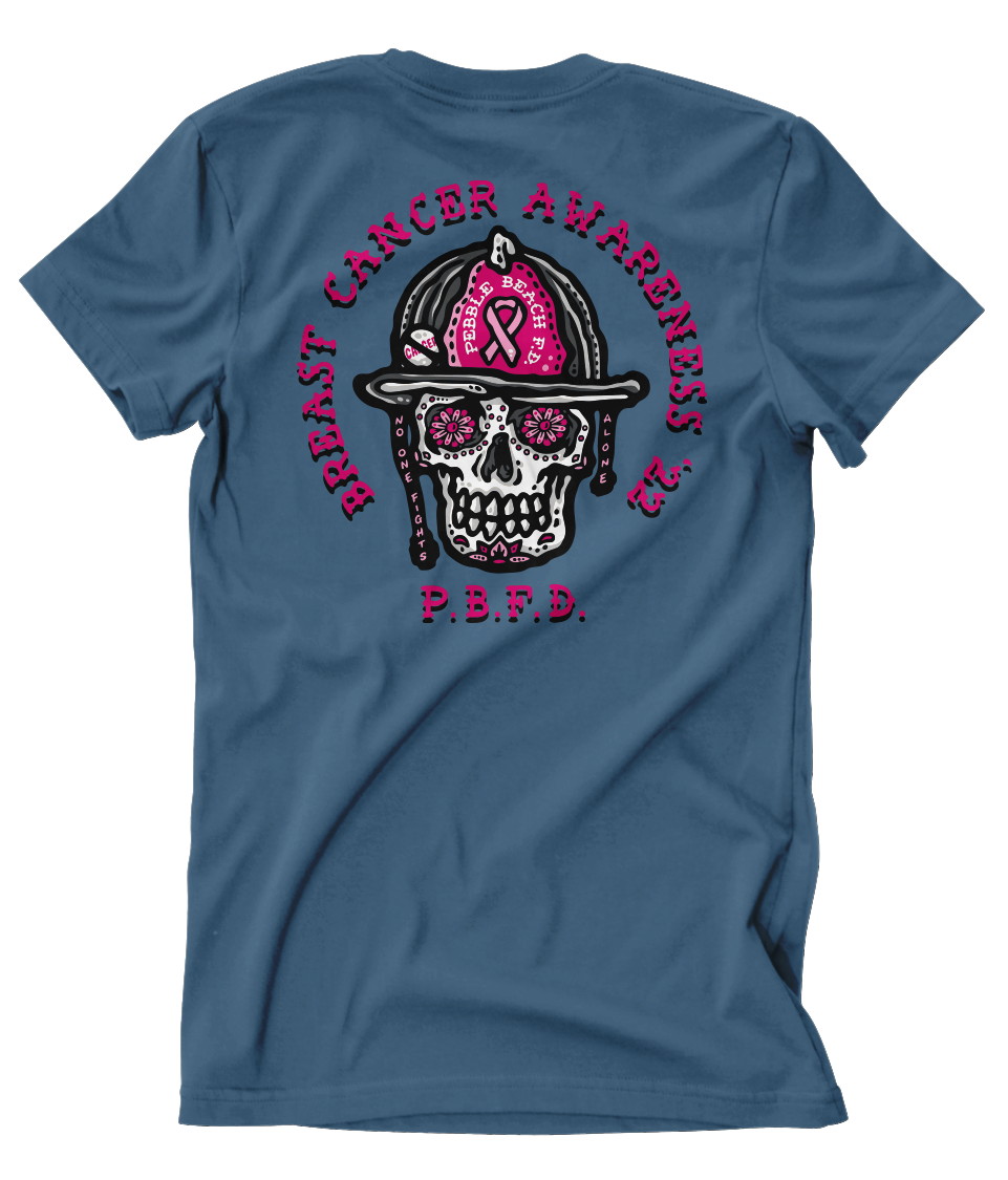 Pebble Beach Fire Pink Club Tee