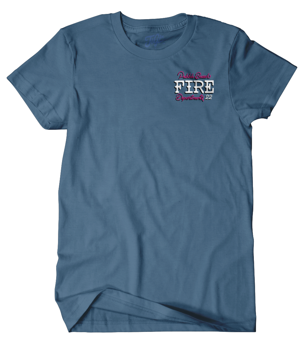 Pebble Beach Fire Pink Club Tee