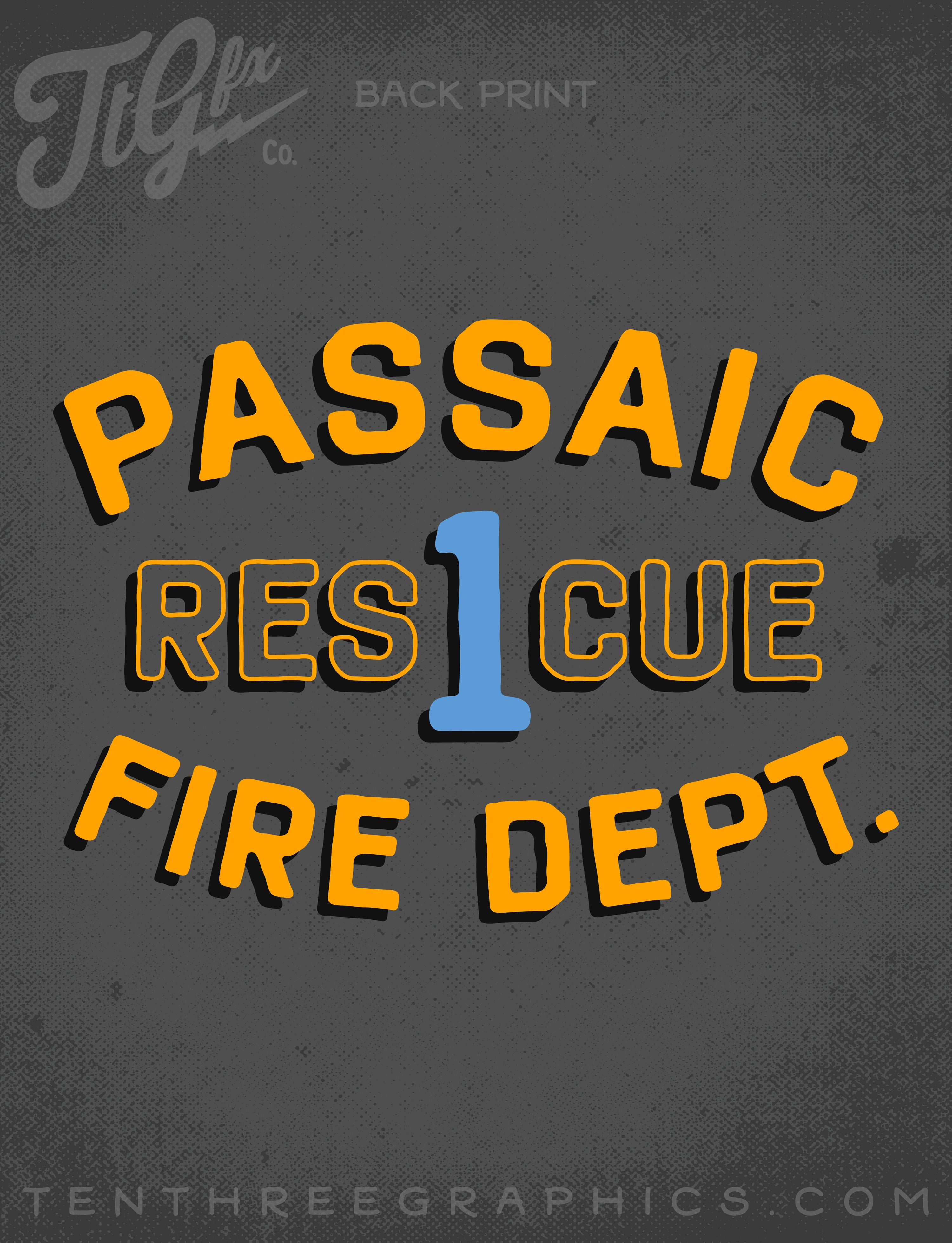 Passaic Rescue 1 '25 Club Tee