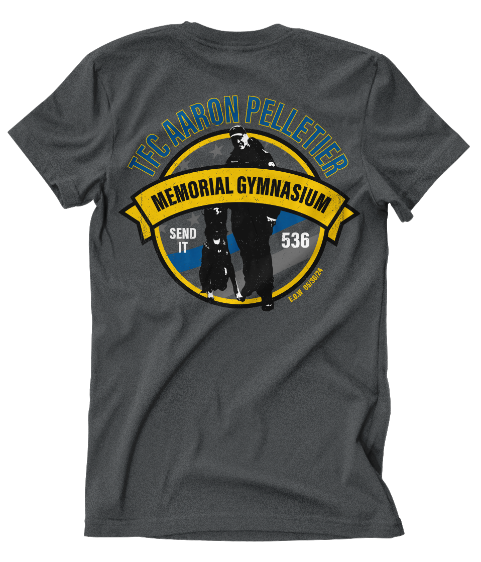 CSP TFC Pelletier Memorial Gym Tee