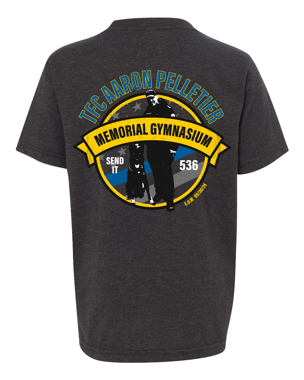 CSP TFC Pelletier Memorial Gym Youth Tee