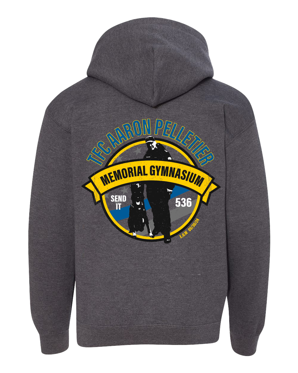 CSP TFC Pelletier Memorial Gym Youth Hoodie