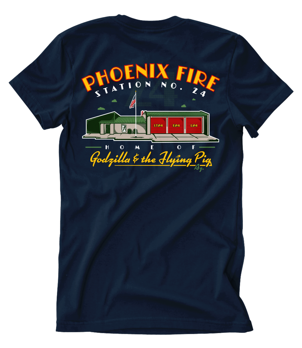 Phoenix Fire Station 24 Club Tee